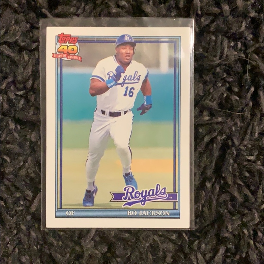 1991 Bo Jackson Baseball Card